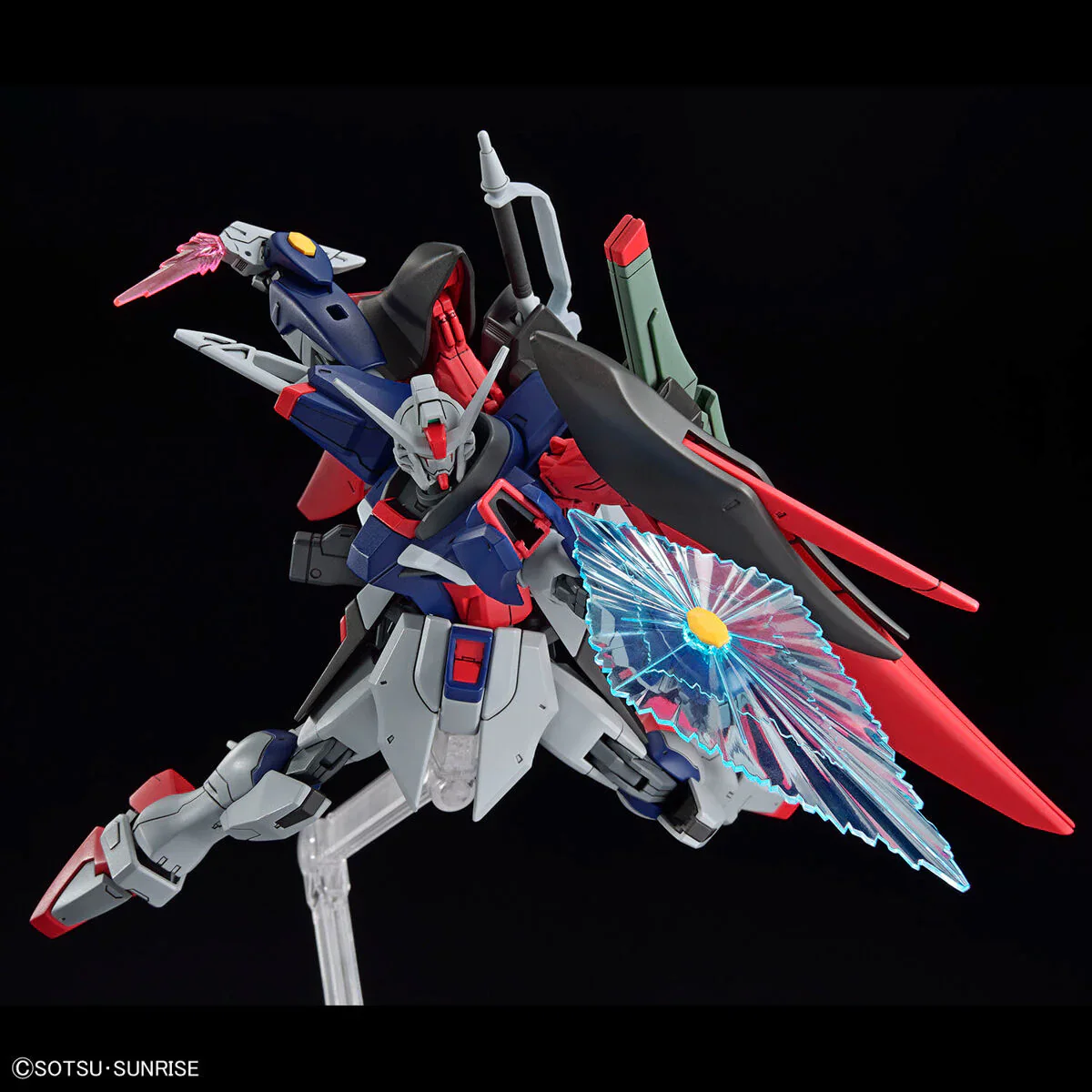 Bandai HGCE DESTINY GUNDAM Spec II & ZEUS SILHOUETTE - Image 4