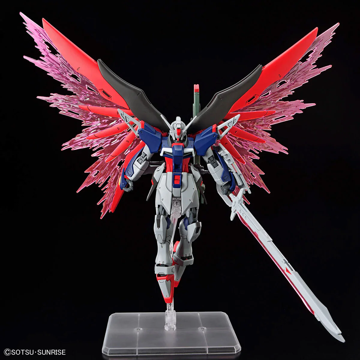 Bandai HGCE DESTINY GUNDAM Spec II & ZEUS SILHOUETTE - Image 7