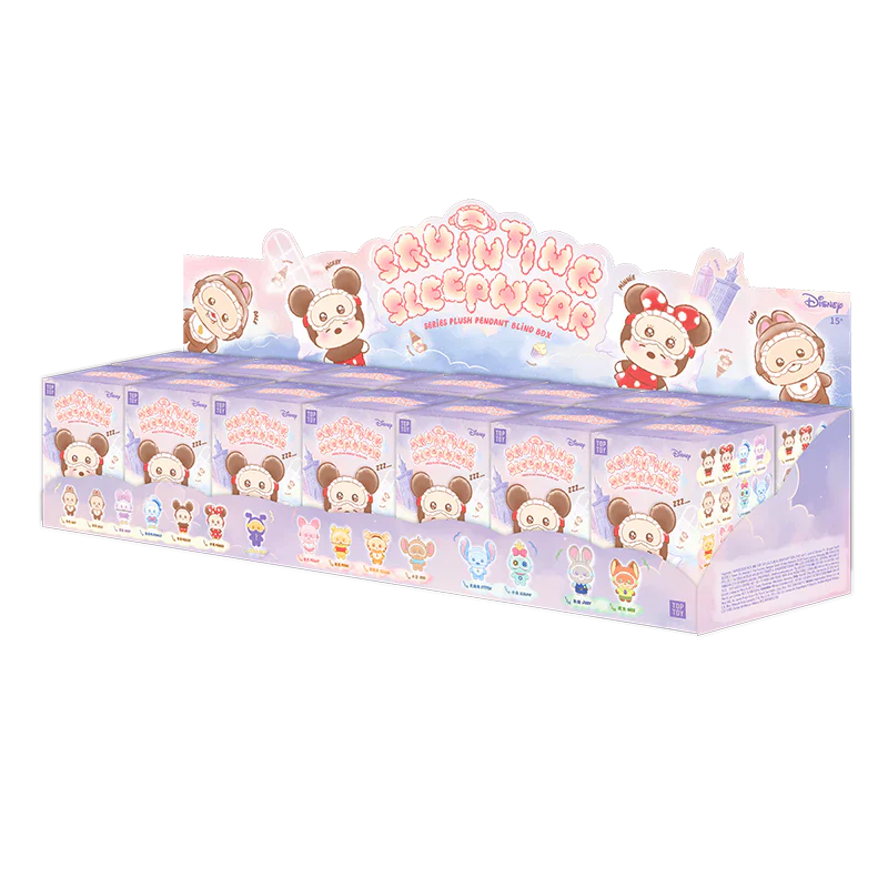 Disney Squinting Sleepwear Series Plush Pendant Blind Boxes (1 Random Box) - Image 12