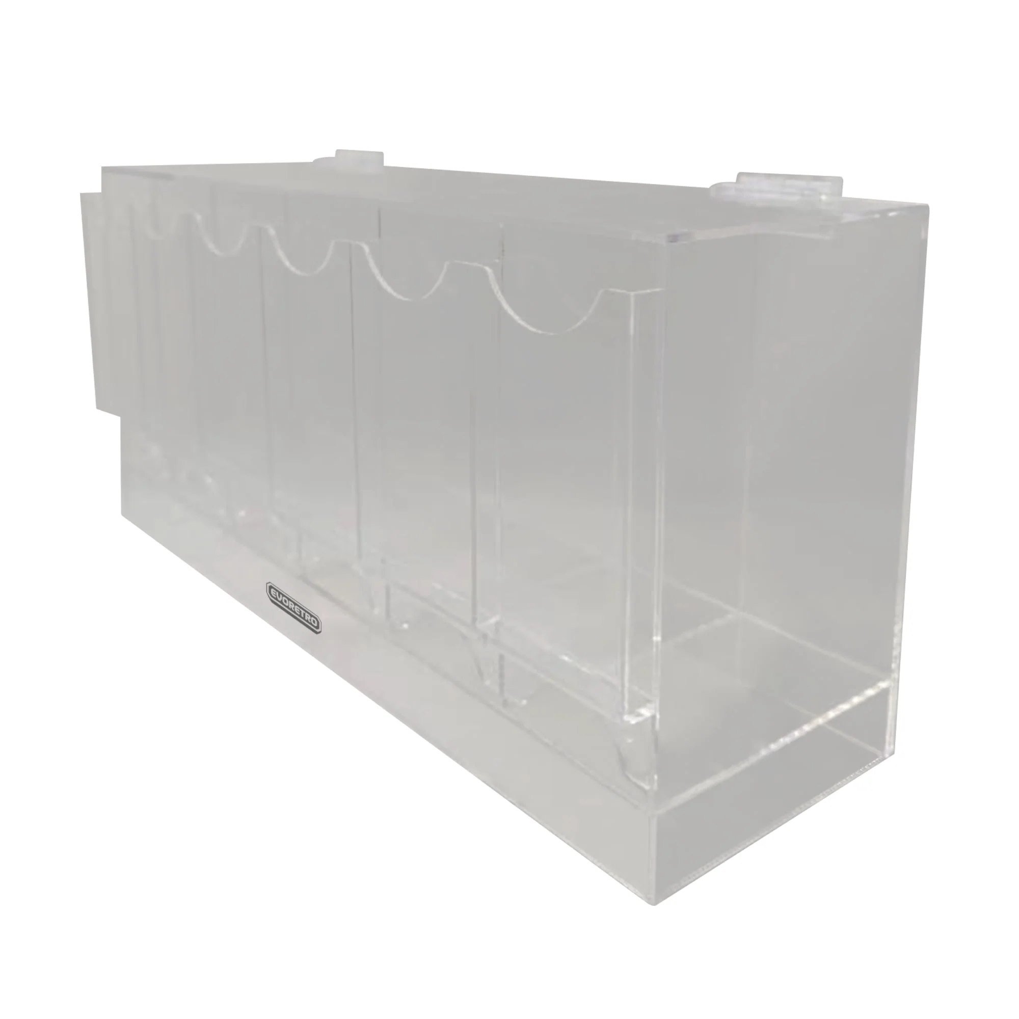 EVORETRO Acrylic Display Stand for Booster  DispenserPacks – Retail Counter Unit with Top Shelf - Image 20