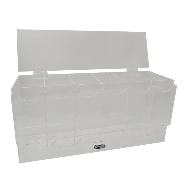 EVORETRO Card Dispenser Pokémon Booster Pack 6-Slot Acrylic Display Dispenser - Image 5
