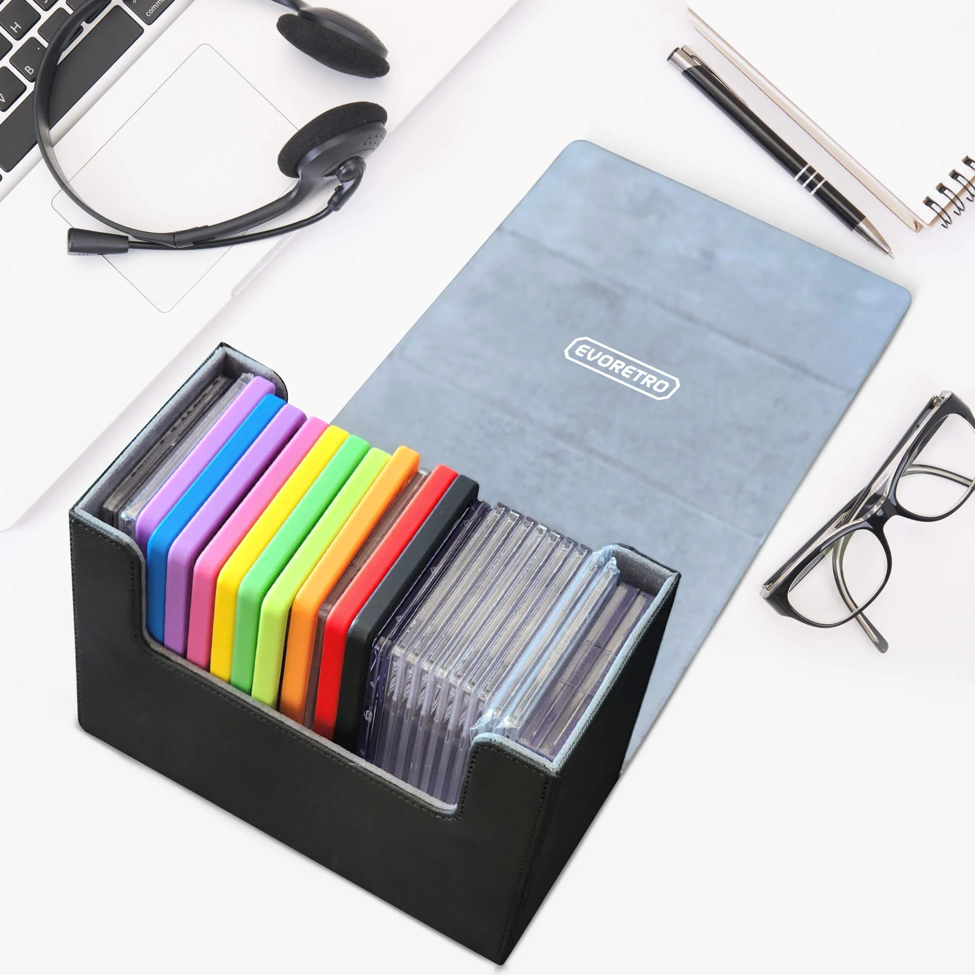 EVORETRO Magnetic Graded Card Deck Storage for 30 Graded Card - Image 5