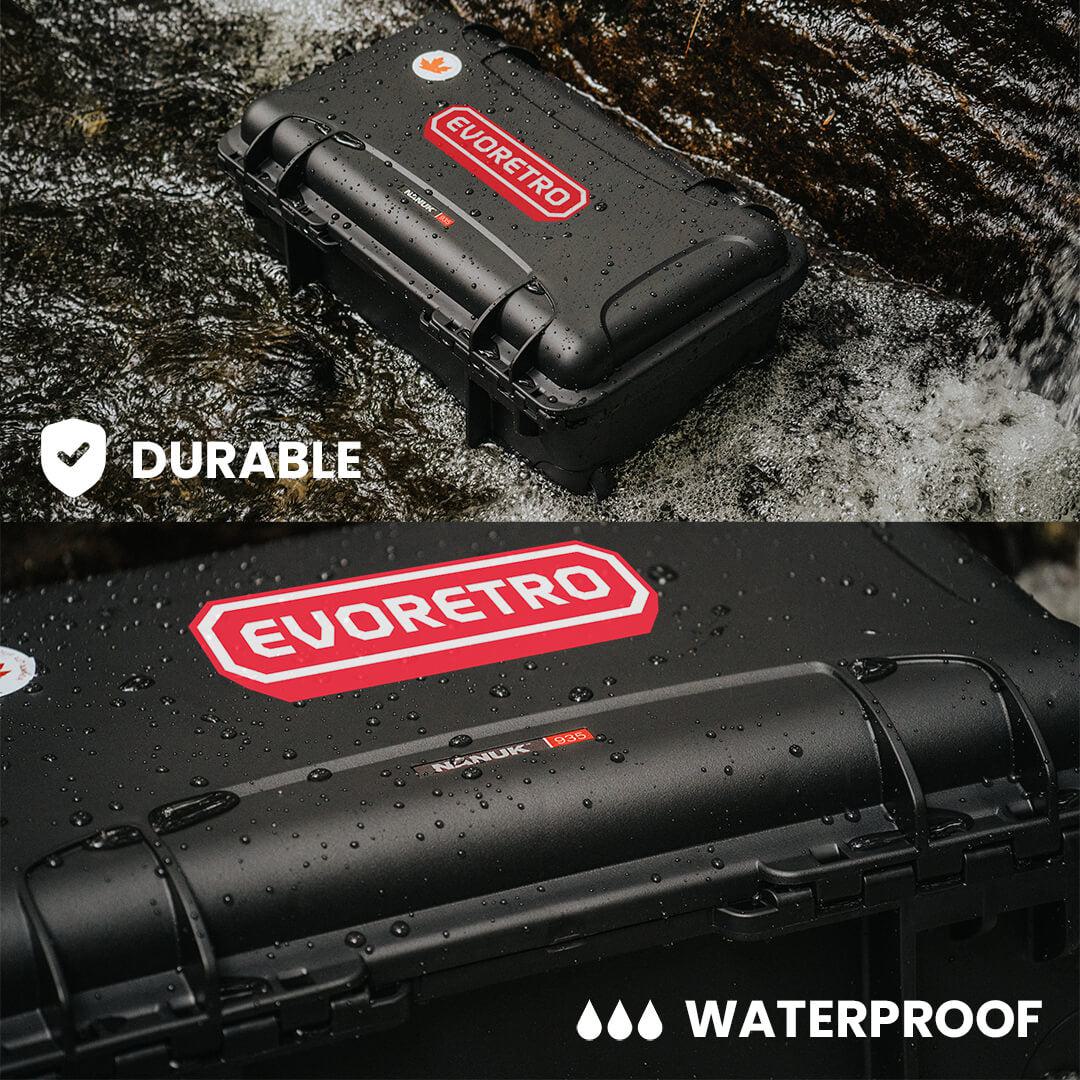 EVORETRO Waterproof Wheeled Card Case - Holds 160 Graded Slabs - Image 11