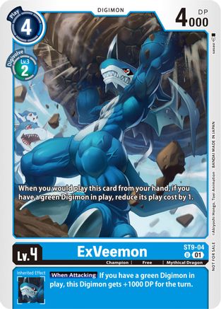 ExVeemon (NYCC 2023 Demo Deck) (ST9-04) - Starter Deck 09: Ultimate Ancient Dragon