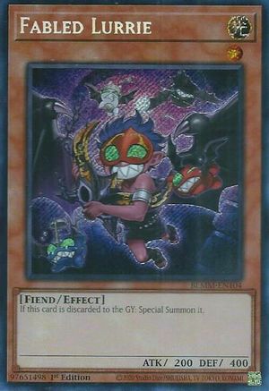 Fabled Lurrie (BLMM-EN104) - Battles of Legend: Monster Mayhem 1st Edition