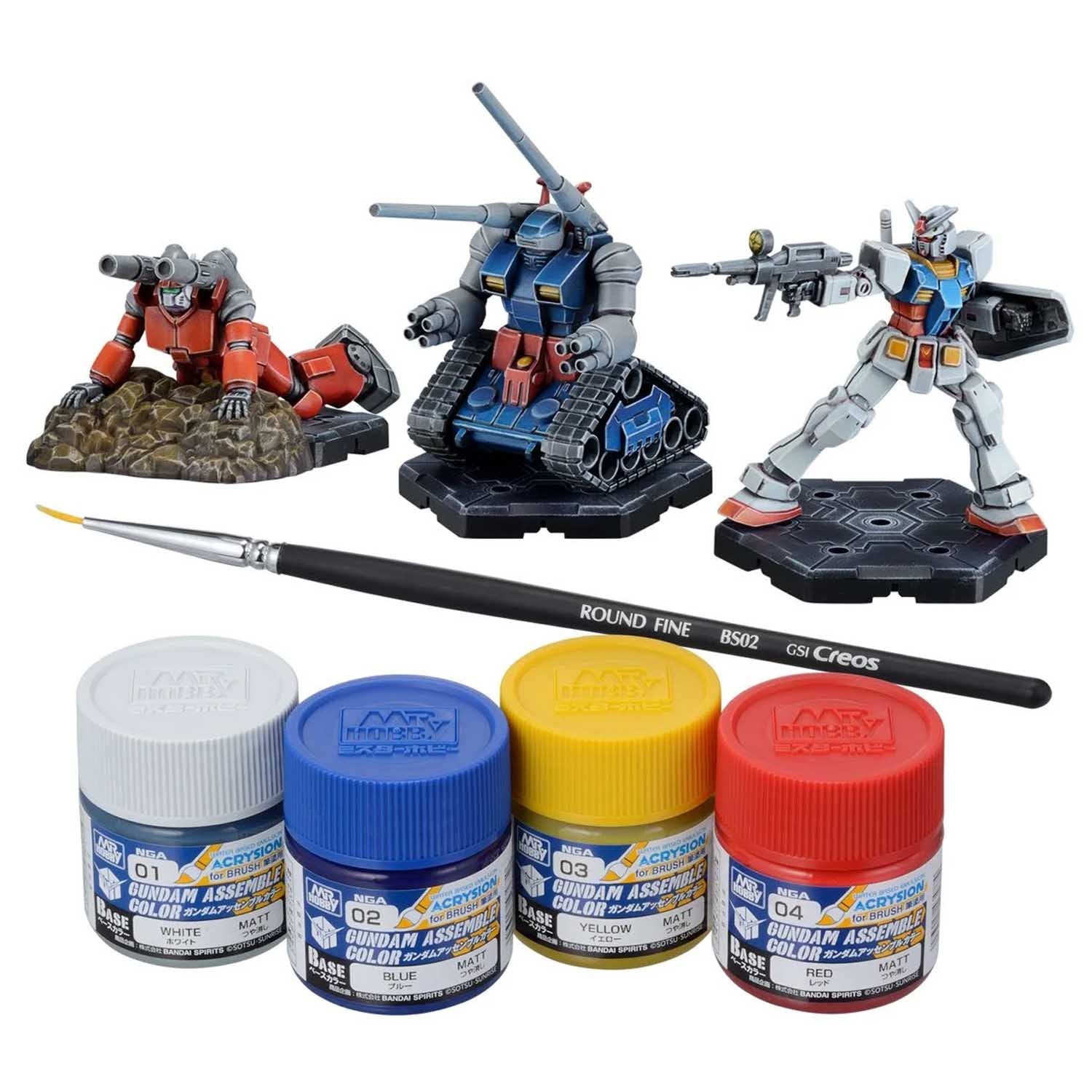 GUNDAM ASSEMBLE PAINT PACK 01 [PA01] Pre Order - 2026-11-15