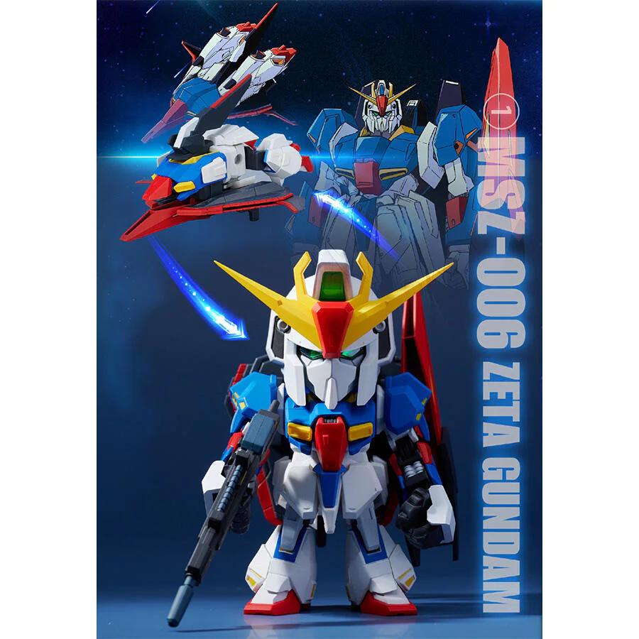 Gundam QMSV Mini Z Gundam & Gundam Mk-II Blind Box (1 Random Box) - Image 3
