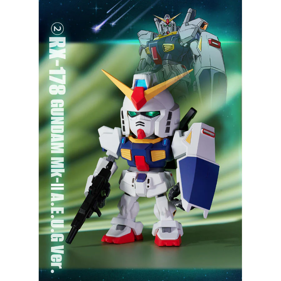 Gundam QMSV Mini Z Gundam & Gundam Mk-II Blind Box (1 Random Box) - Image 4