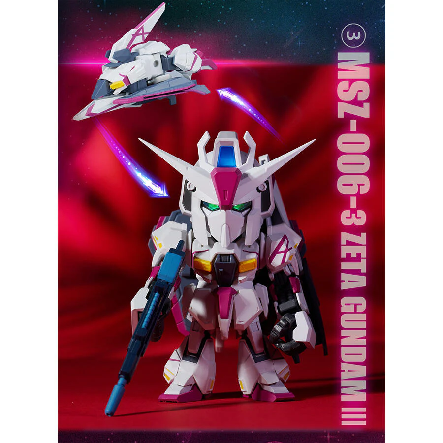 Gundam QMSV Mini Z Gundam & Gundam Mk-II Blind Box (1 Random Box) - Image 5