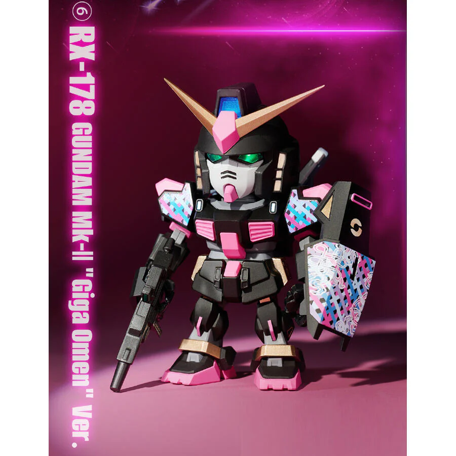 Gundam QMSV Mini Z Gundam & Gundam Mk-II Blind Box (1 Random Box) - Image 6