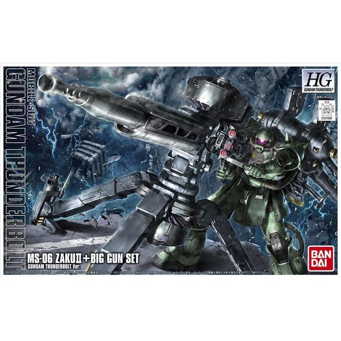 HG 1/144 ZAKU II+BIG GUN SET [GUNDAM THUNDERBOLT Ver.] - Image 2