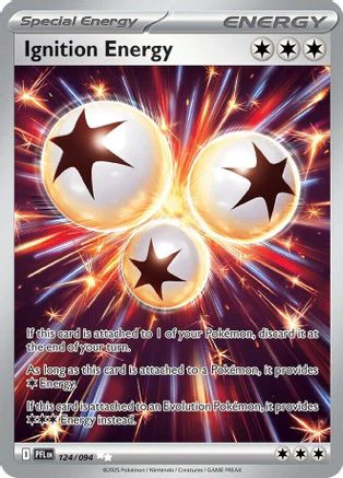 Ignition Energy 124 - ME02 Phantasmal Flames Holofoil