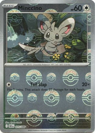 Minccino (Poke Ball Pattern) 75 - SV Black Bolt Holofoil