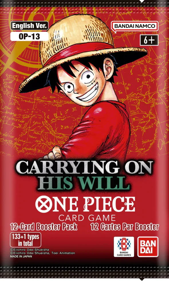 One Piece Carrying On His Will Booster Pack English (OP-13)