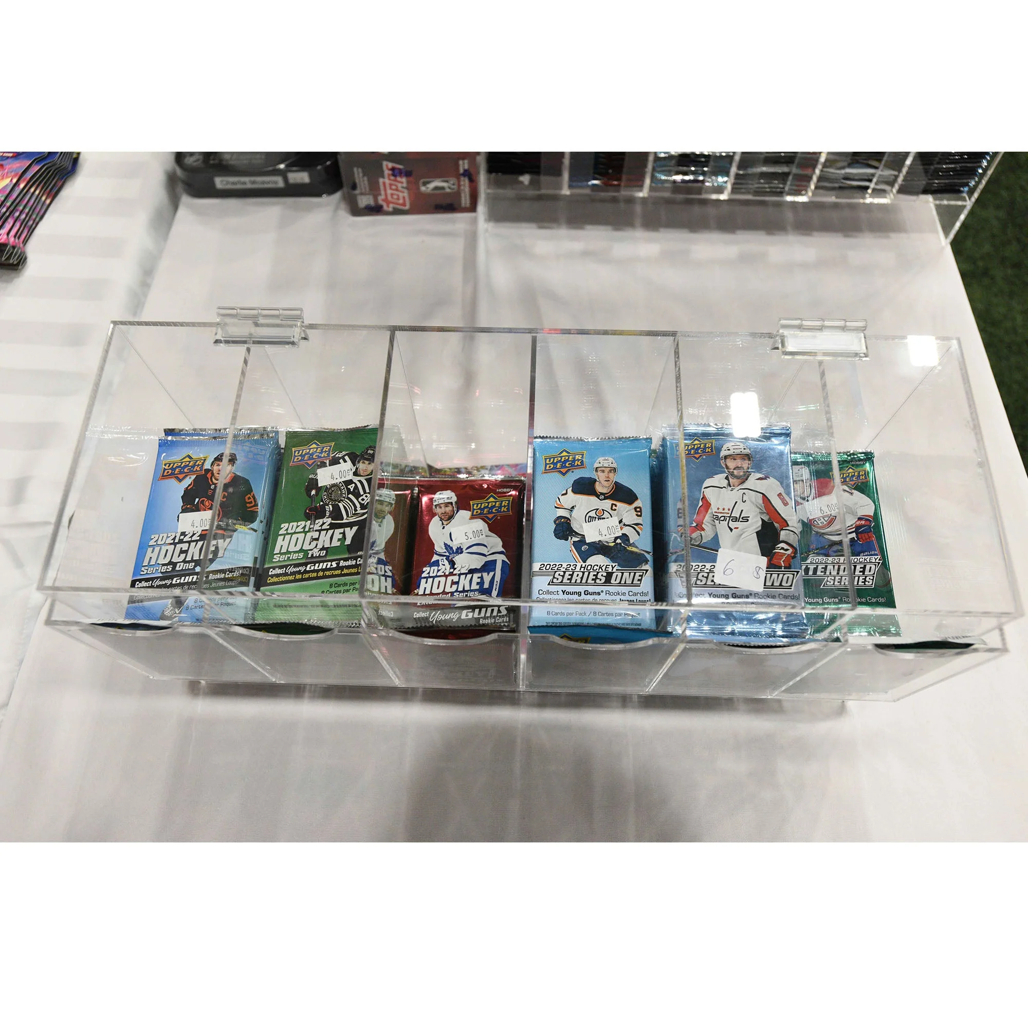 Pokémon Booster Pack 6-Slot EVORETRO Acrylic Display Dispenser - 4 Packs - Image 12