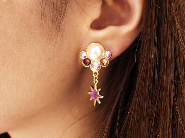 Pokémon Center Espeon Earrings (Pokémon Center Japan) - Image 4
