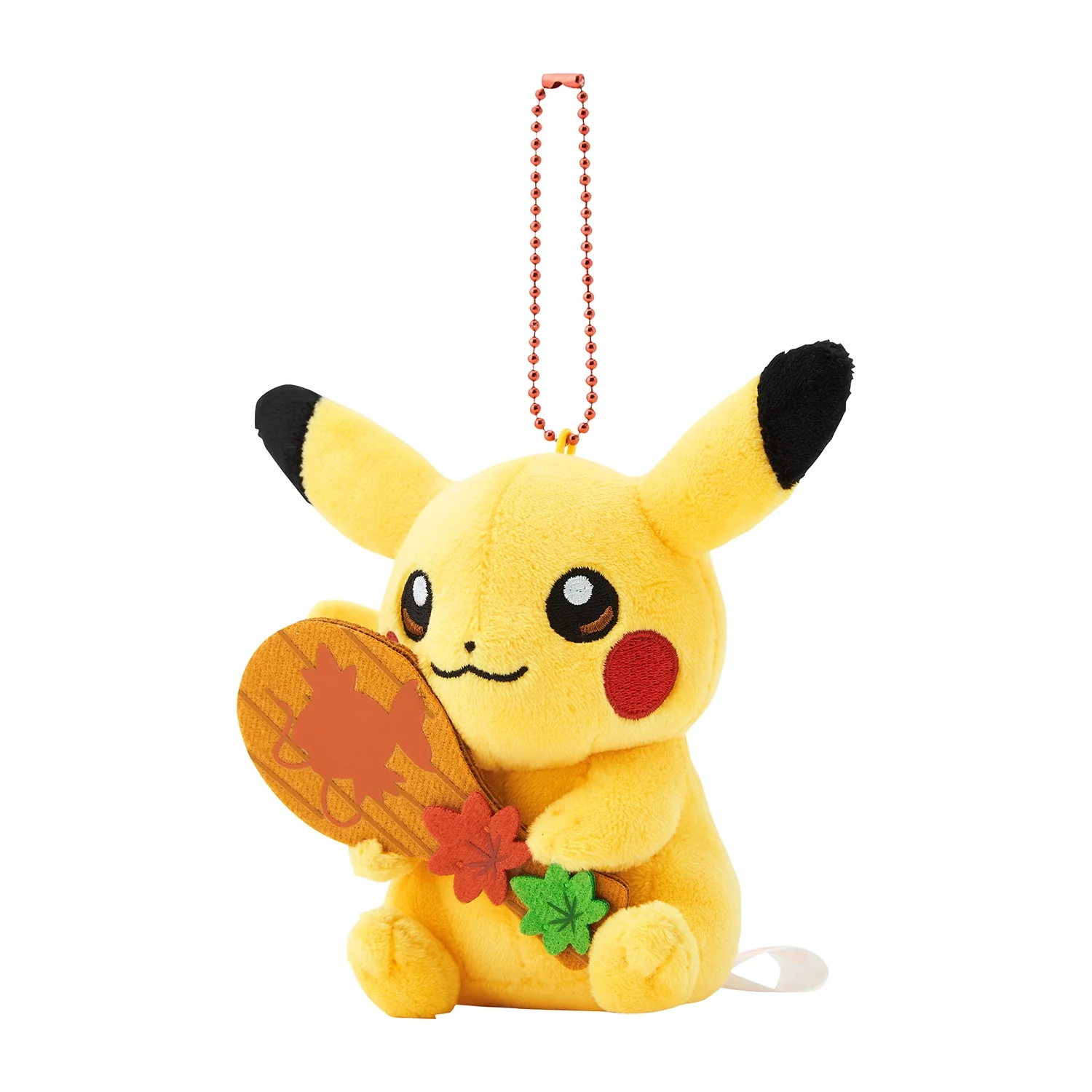Pokemon Center Hiroshima Rice Scoop Pikachu Plushie Keychain (Pokémon Center Japan) - Image 2