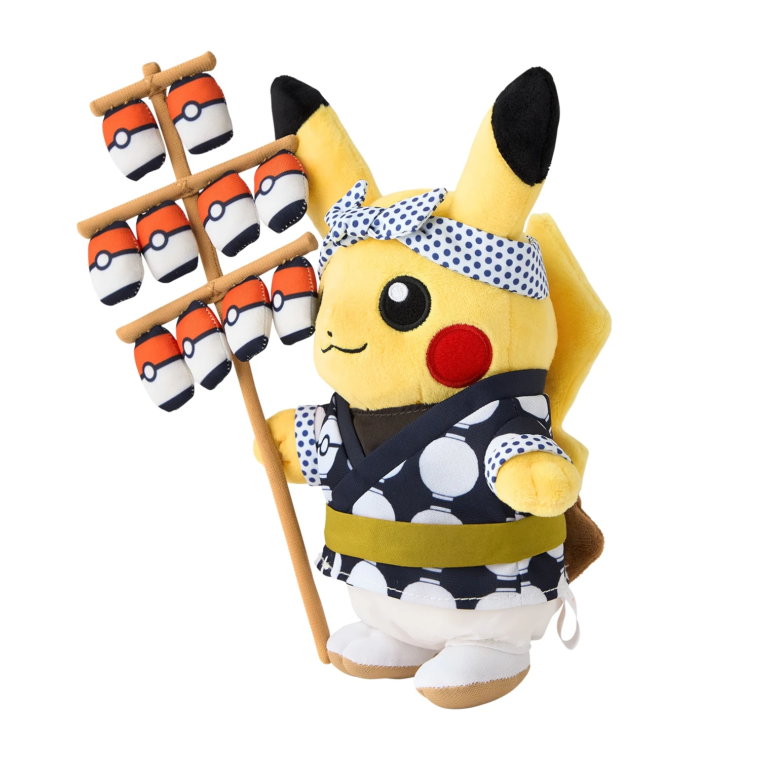 Pokemon Center Tohoku Akita Kanto Festival Pikachu Plush (Pokémon Center Japan) - Image 2
