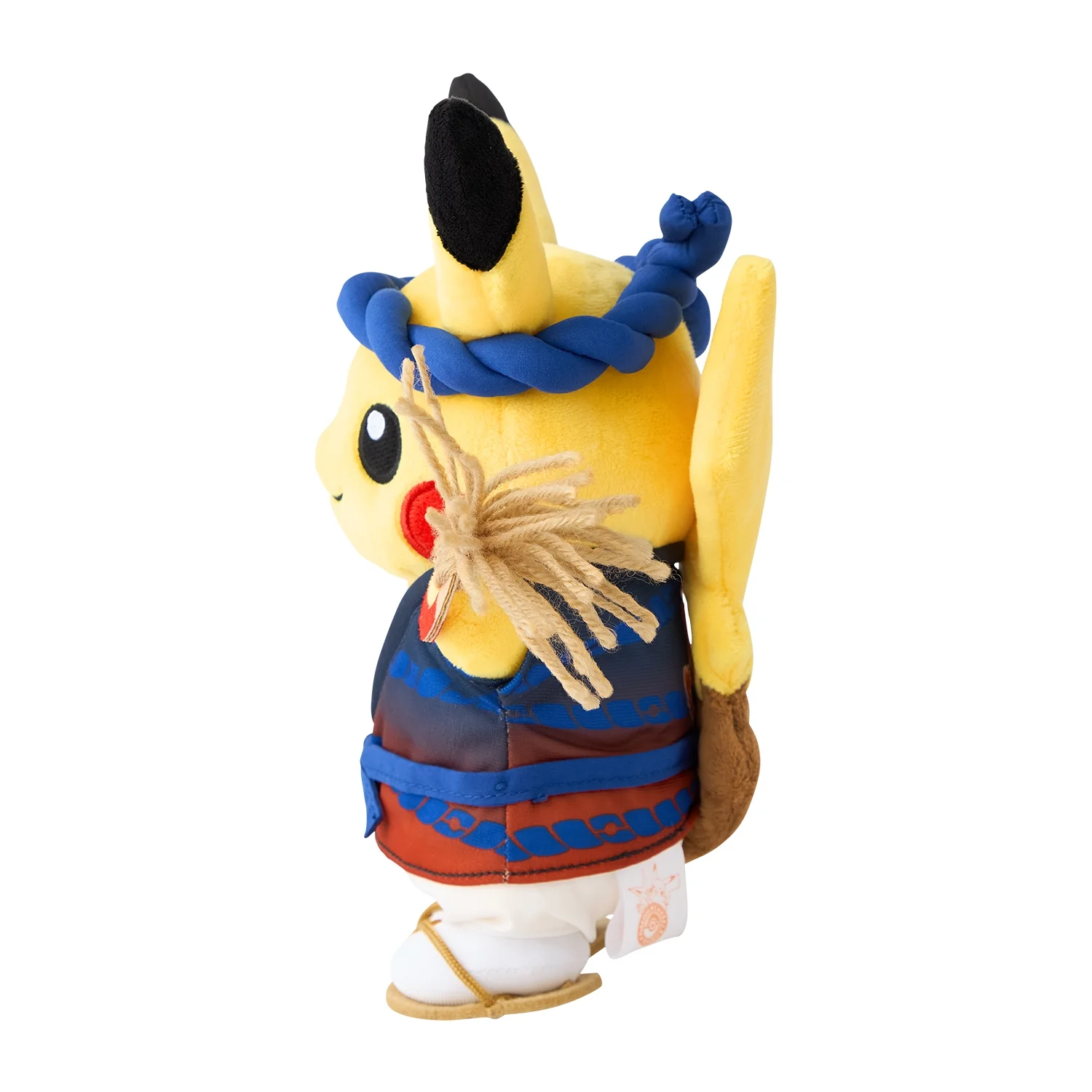 Pokemon Center Tohoku Straw Sandals Festival Pikachu Plush (Pokémon Center Japan) - Image 3