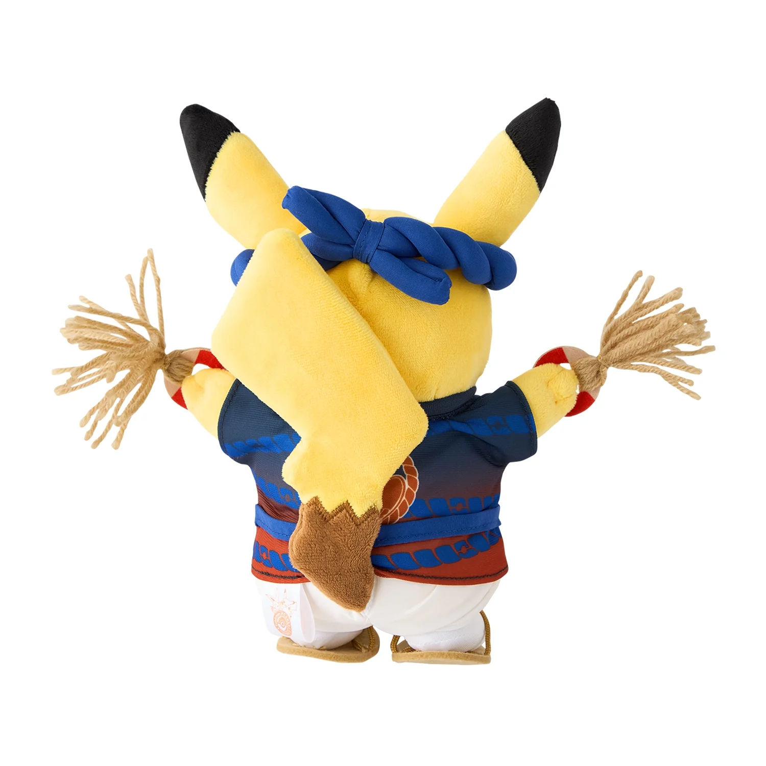 Pokemon Center Tohoku Straw Sandals Festival Pikachu Plush (Pokémon Center Japan) - Image 4