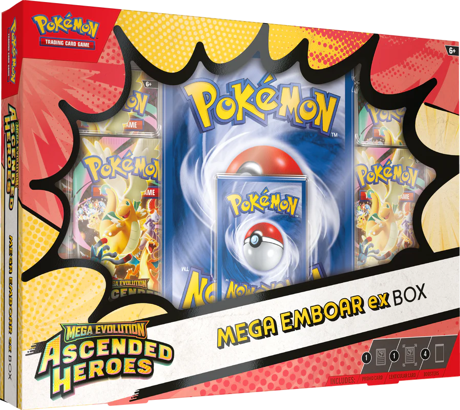 Pokémon -  Mega Evolution - Ascended Heroes - Mega EX Box (Preorder April 24th) - Image 3