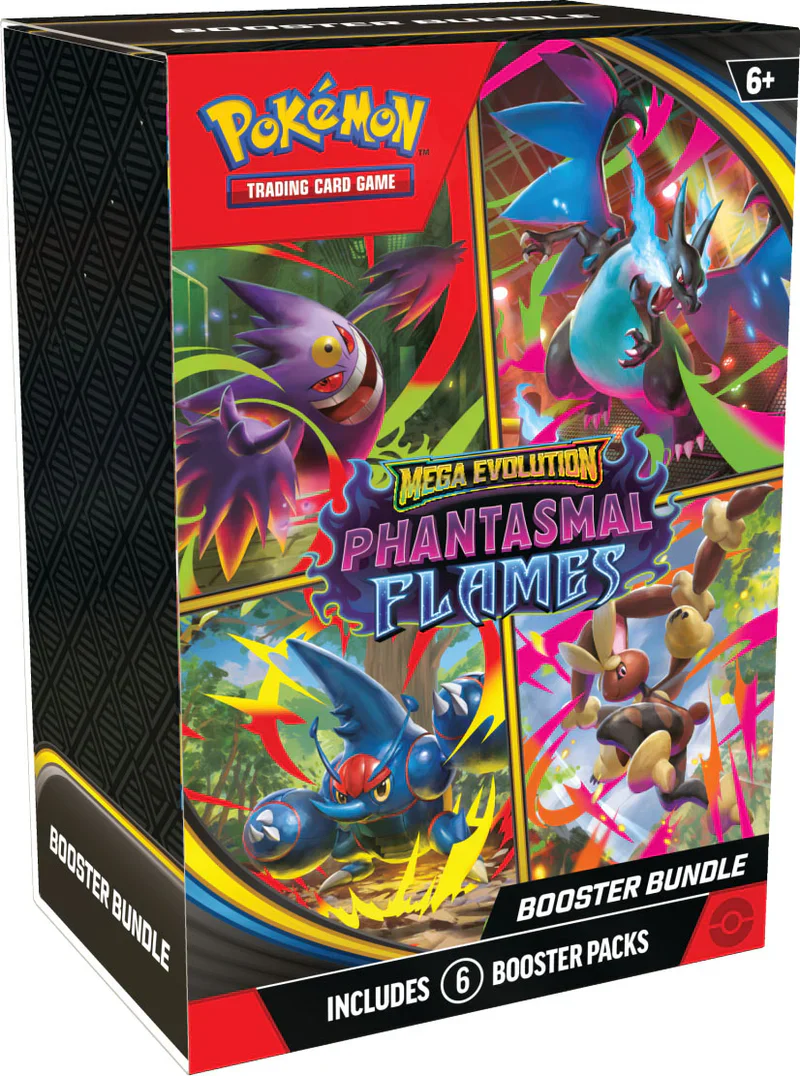 Pokémon - Mega Evolution - Phantasmal Flames - Booster Bundle