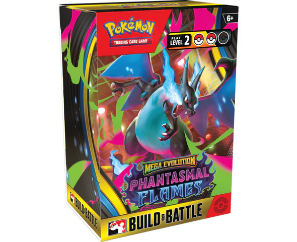 Pokémon - Mega Evolution - Phantasmal Flames - Build And Battle Kit
