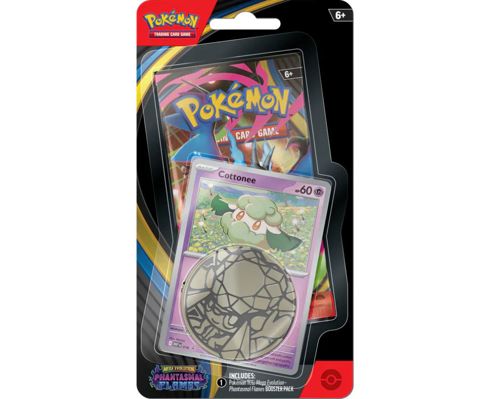 Pokémon - Mega Evolution - Phantasmal Flames - Checklane Blister