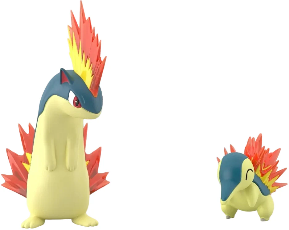 Pokemon Scale World - Johto Region - Cyndaquil & Quilava Figure