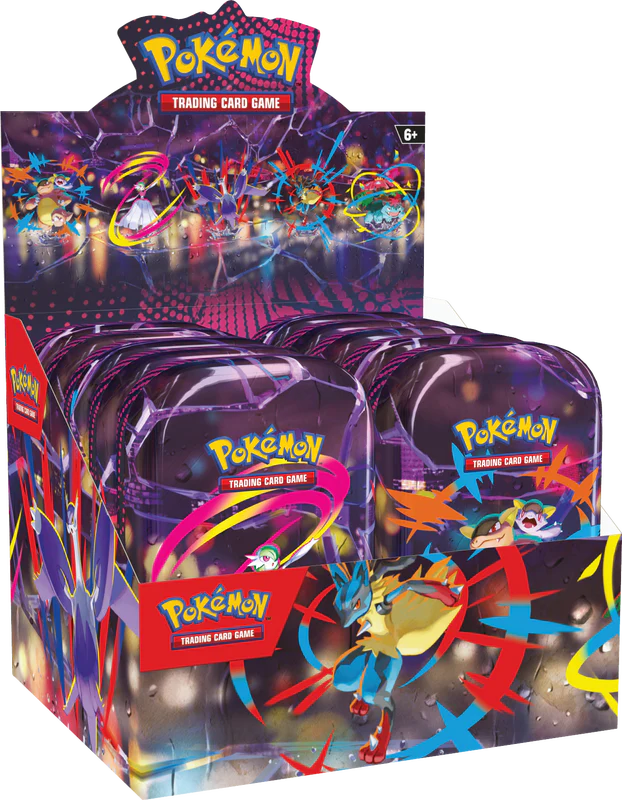 Pokémon - Mega Evolution - Mega Evolution Base - Mini Tins Display