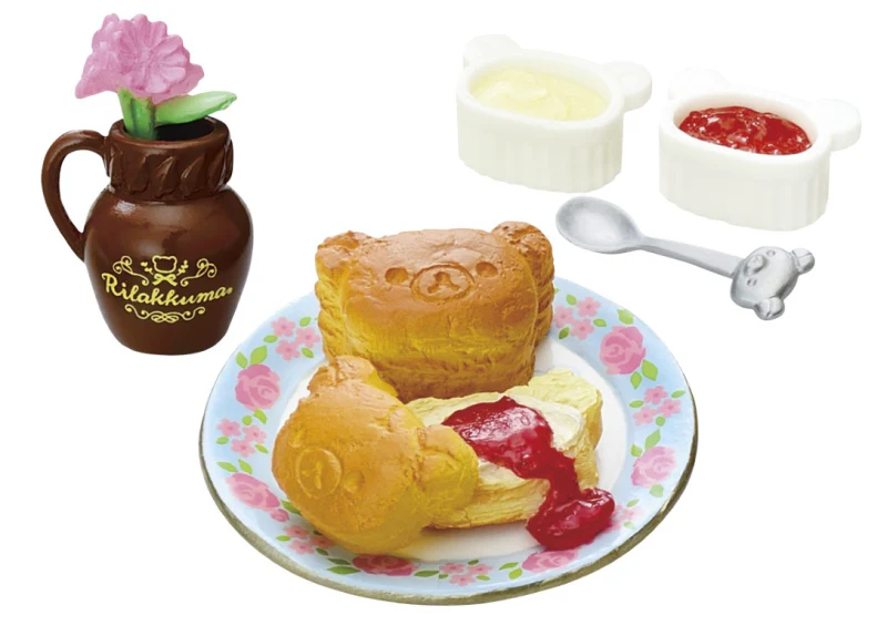 Rilakkuma Long-awaited British Tea Time (1 Random Box) (Re-ment Blind Box) - Image 8