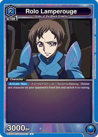 Rolo Lamperouge (015) (UEX03BT/CGH-2-015) - UEX03BT CODE GEASS Lelouch of the Rebellion Vol2