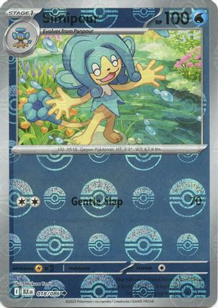 Simipour (Poke Ball Pattern) 18 - SV Black Bolt Holofoil