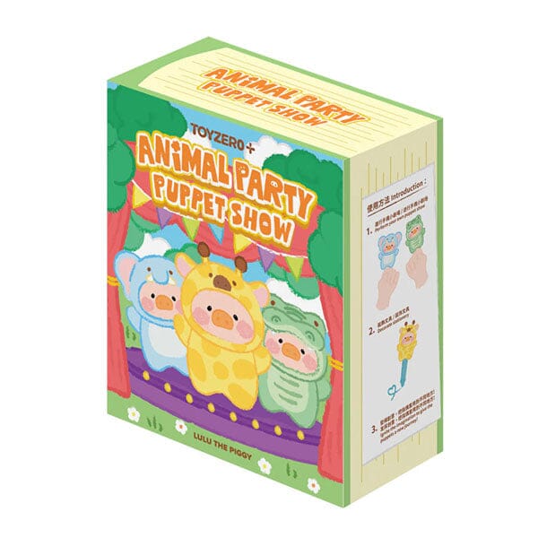Lulu The Piggy Animal Party Forest Theater Vinyl Finger Puppet Blind Box (1 Random Box) - Image 2