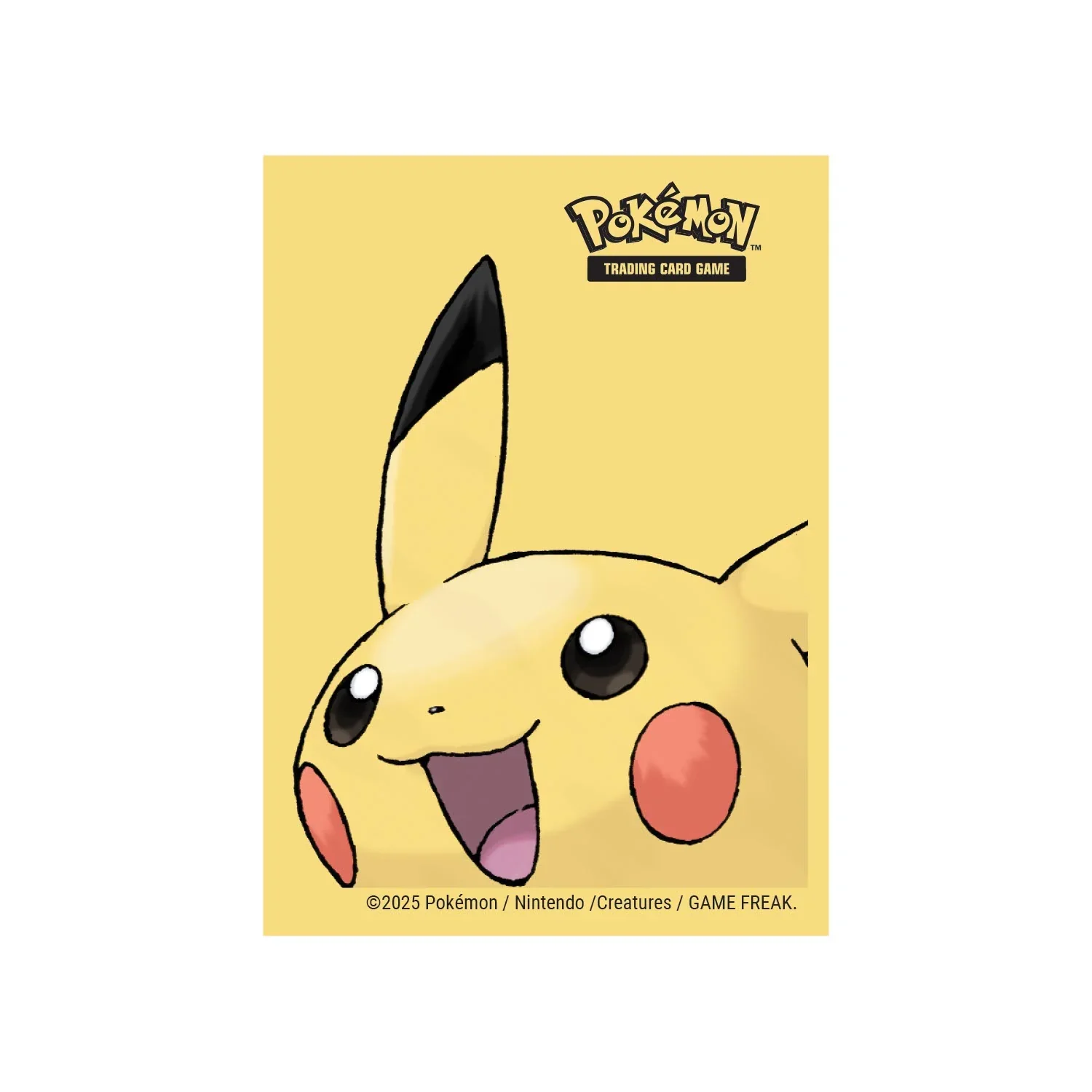 Ultra Pro - Pokemon Pikachu Face Deck Protector Sleeves (65pcs)
